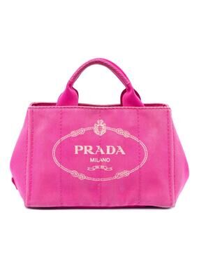 Prada Small Canvas Canapa Logo Tote #329227P61B